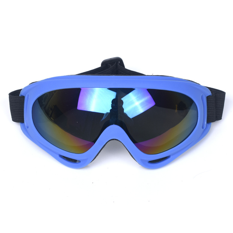Glasses Colored frame multicolored ski glasses motorcycle goggles labor goggles Adult goggles_voghion.com