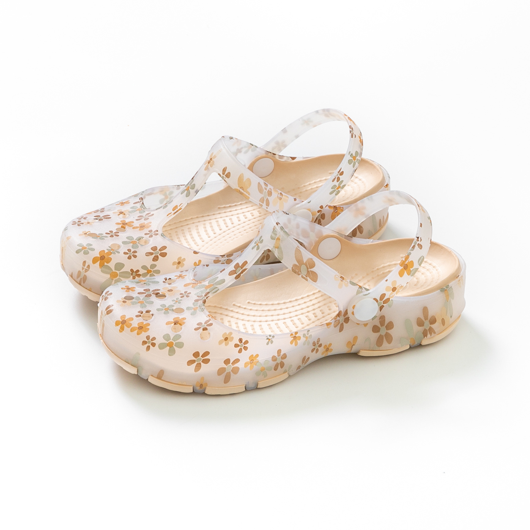 New Nurse Hole Shoes Women's ins Trendy Toe Sandals Summer Slide-Resistant Thick Bottom Beach Soft Bottom Home Slippers for Outer Wear