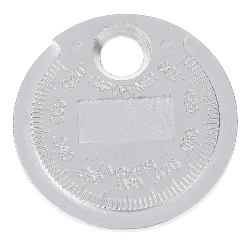 British coin-type measuring tool 0.02 ''-0.1'' spark plug gauge spark plug gap tool