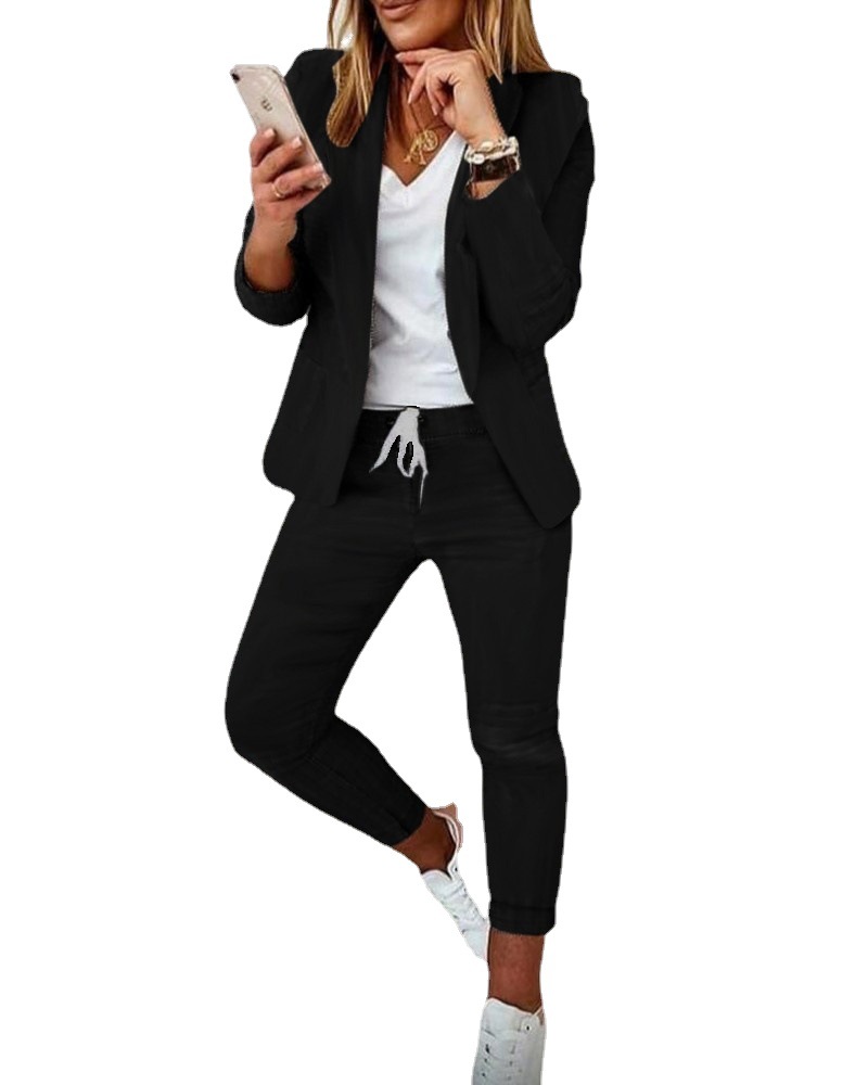 2023wish Amazon independent station new casual fashion suit suit women's suit