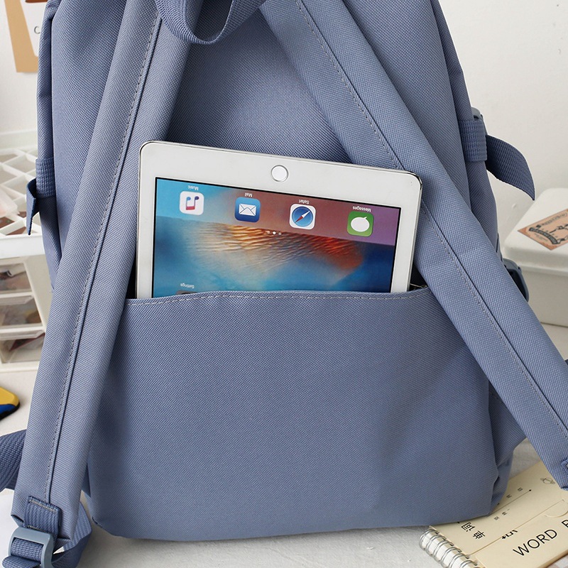 Schoolbag Female Junior High School Students Lightweight Primary School Students Small Fresh Cute Girl Grade Three to Five and Six Large Capacity Backpack
