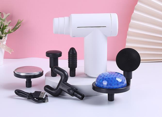 mini fascia gun cold compress hot compress fitness electric impact gun muscle relaxer massager small vibration massage