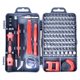 Factory supply tools 115 in 1 cross-border wholesale watch mobile phone disassembly installation and maintenance tool screwdriver set