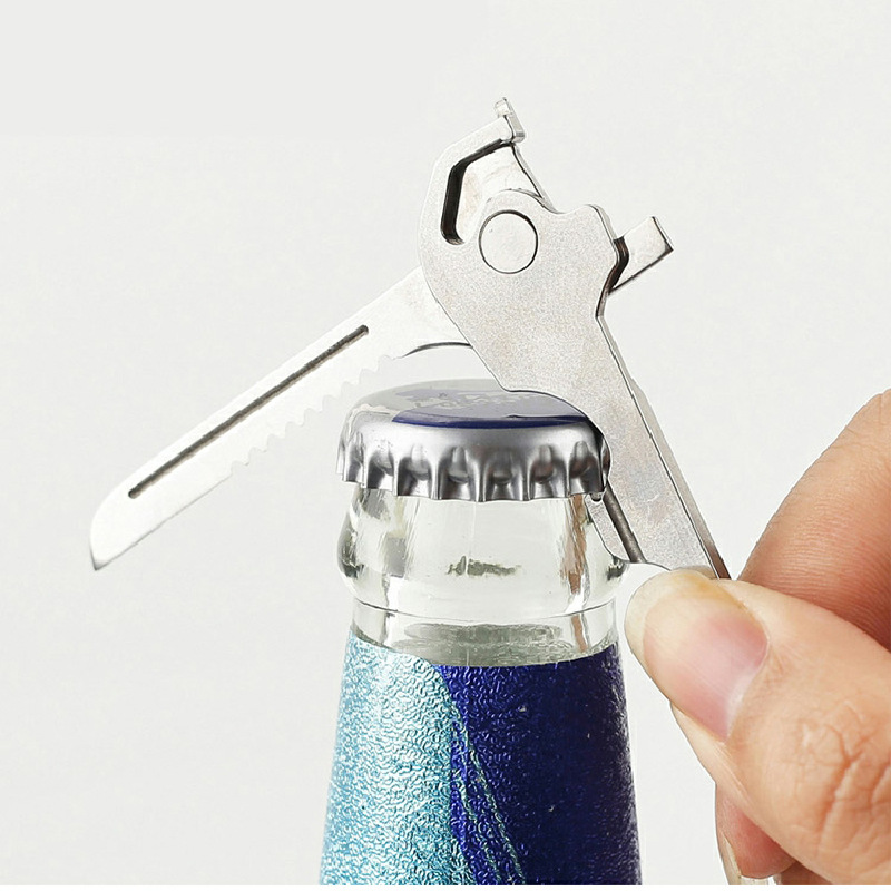 Multifunctional portable keychain knife pendant bottle opener mini emergency EDC tool unpacking express unpacking artifact
