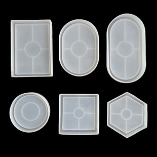 Factory direct silicone flowerpot base Cup pad crystal drop glue DIY mold grinding tool