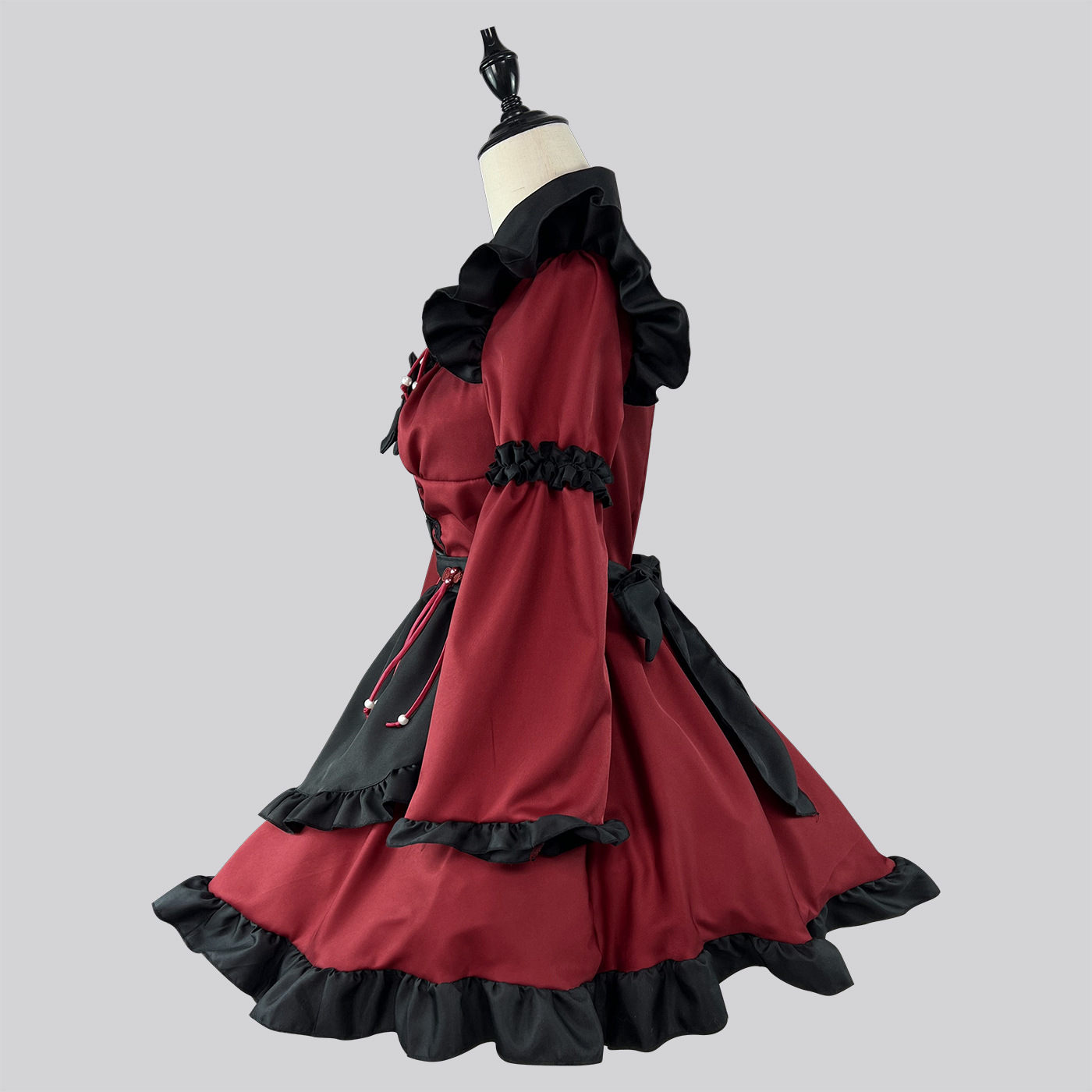 New Original ~ Chinese style gothic little devil Lolita maid costume dress anime COS costume performance