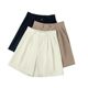 Suit Shorts Women's Outer Wear New High Waist Slimming Loose Wide Leg Pants Summer Thin Casual Five-point Pants