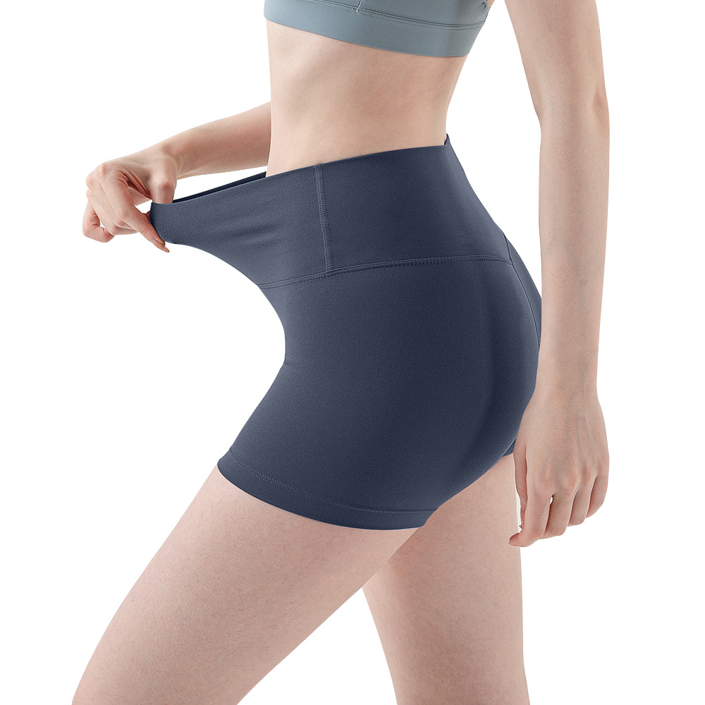 Slim-fit Three-point Yoga Pants Women's Summer Quick-drying High Waist Hip-lifting Leggings Peach Hip Sports Shorts Cycling Fitness Pants