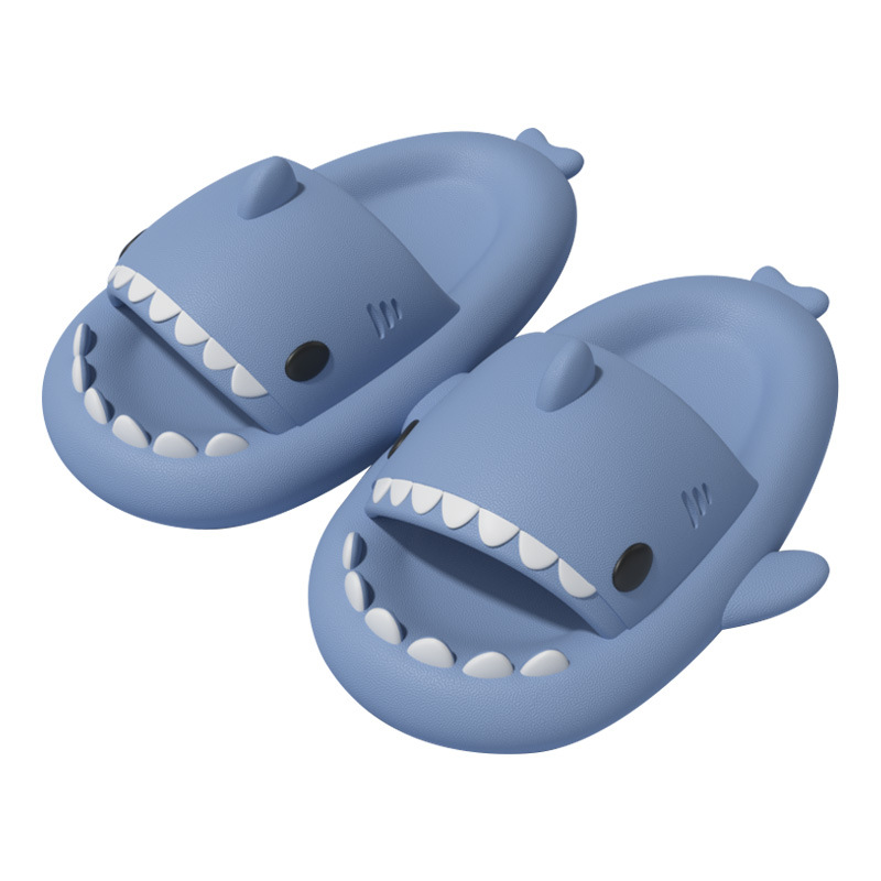 [Generation hair] 2 generation children's shark slippers summer