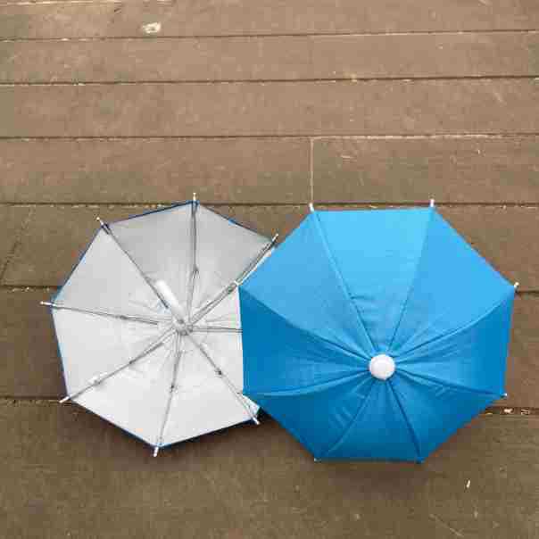 Takeaway Umbrella Mini Motorcycle Umbrella Mobile Phone Sunshade Small Umbrella Decorative Umbrella Mini Umbrella Silver Rubber Umbrella