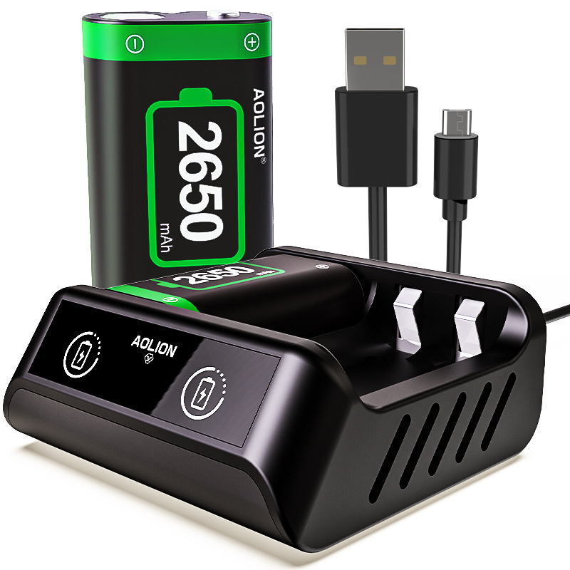 新品xbox series xハンドル電池セット2650ミリアンペア無線ハンドル二重電池充電器|undefined