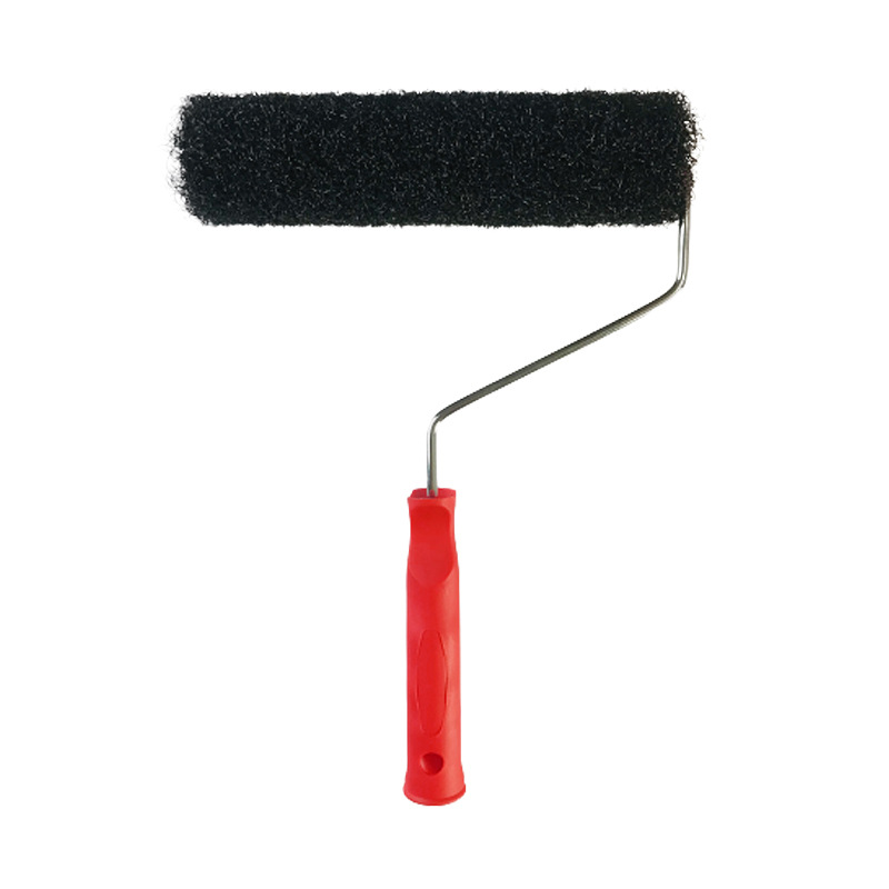 Amazon hot sale nylon wire roller brush drawing paint art roller rice cave stone turf flower tooth roller texture roller