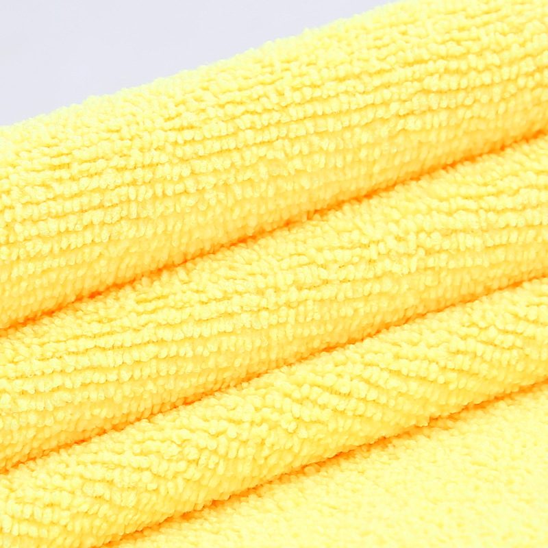 Xin Snobbish High-grade Crystal Plated Sealing Glaze Waxing Interior Cleaning Towel without Border Soft Absorbent Wipe Car Towel