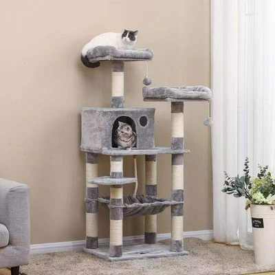 Factory wholesale pet supplies cat toys cat climbing frame cat scratch board cat tree cat nest cat hammock cat rack J140