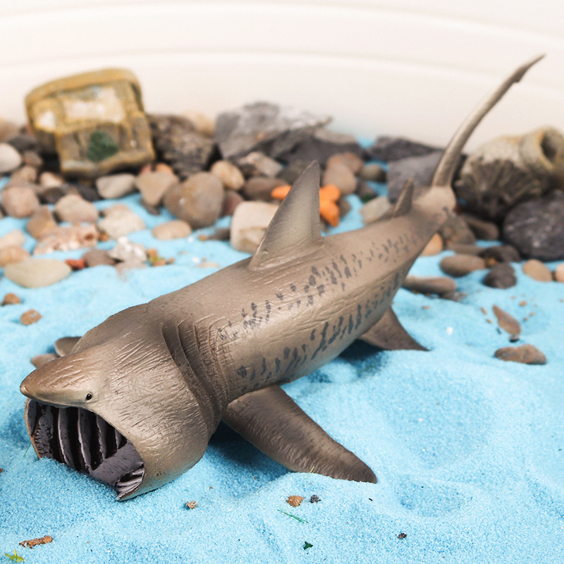 Children's Solid Simulation Marine Animal Toy Model Basking Shark Elephant Sand Shark Mouse Shark Great White Shark Cognitive Ornaments
