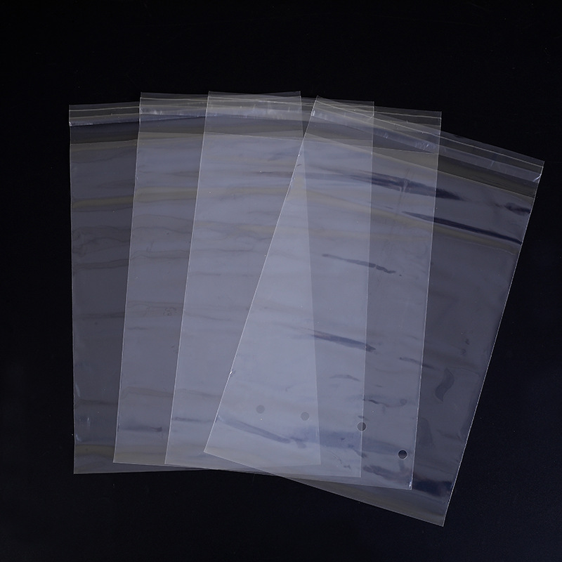 High permeability pe self-adhesive bag garment packaging bag transparent bag PO self-adhesive self-sealing bag high pressure soft plastic bag wholesale