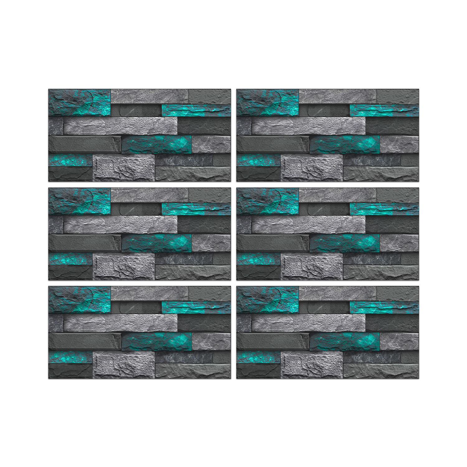 Meiji FG New imitation rock crystal film Self-adhesive wall sticker kitchen bathroom waterproof moisture-proof wallpaper cross-border exclusive