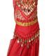 Yongda Jiayi New Children's Belly Dance Performance Practice Waist Chain Indian Dance Children's Hanging Currency Belt Hip Towel