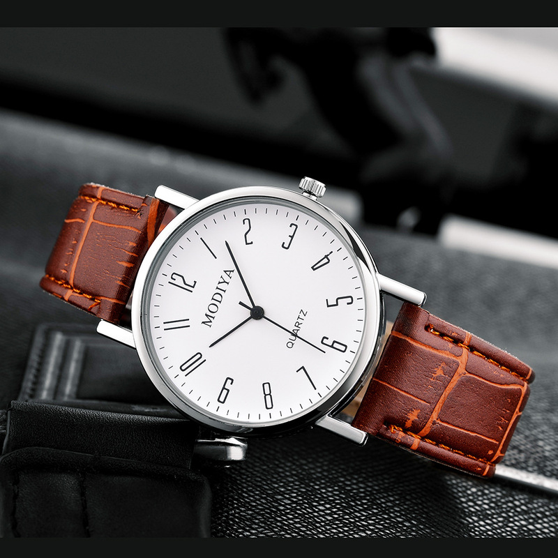 Modiyaメーカー直供安いwatchシンプル石英男性腕時計卸売りベルトプレゼント腕時計男|undefined
