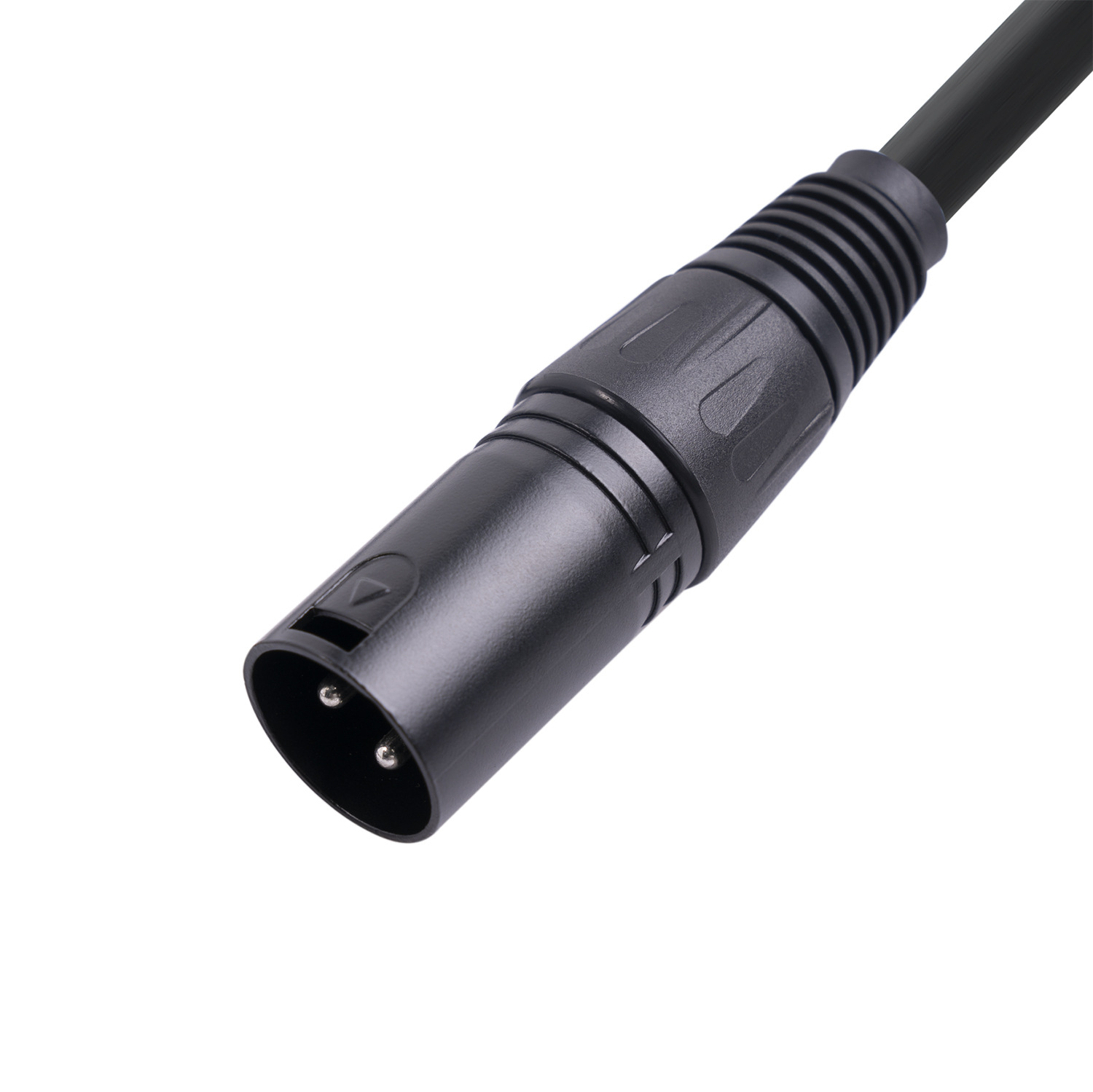 New all-copper conductor oxygen copper braided shield XLR 3pin Kanon 1 Revolution 2 bus adapter 0.5 meters