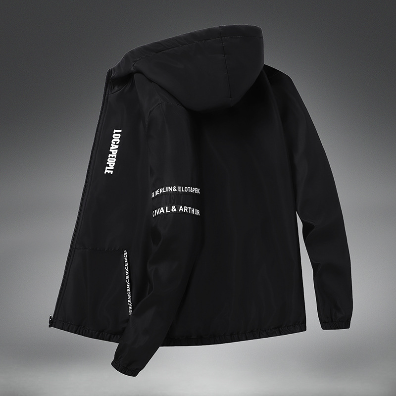 Daifa Men's Jacket 2021 Autumn New Loose Casual Youth Men's Hooded Jacket Trendy Large Size Top
