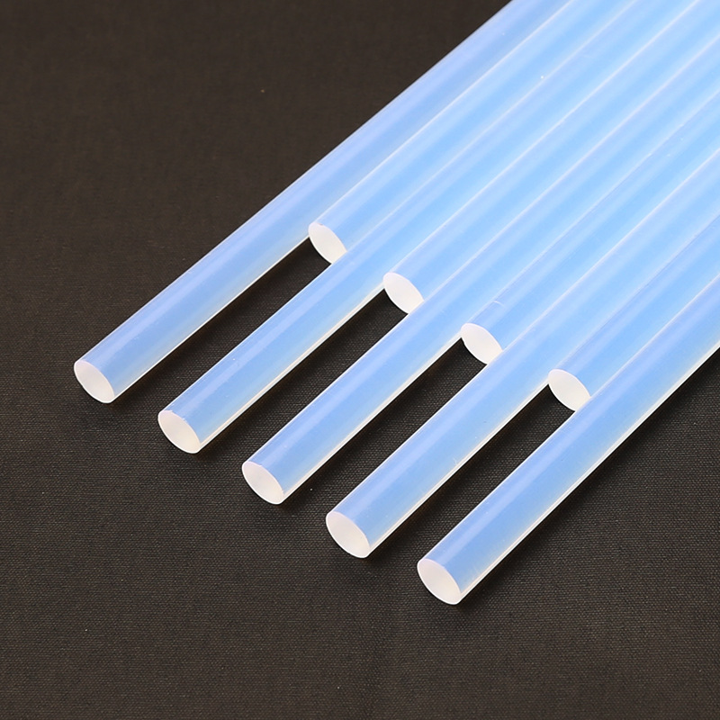 Whole box wholesale White Transparent Hot Melt Adhesive stick 7mm11mm hot melt adhesive strip EVA Environmental Protection high adhesive Hot Melt Adhesive manufacturer