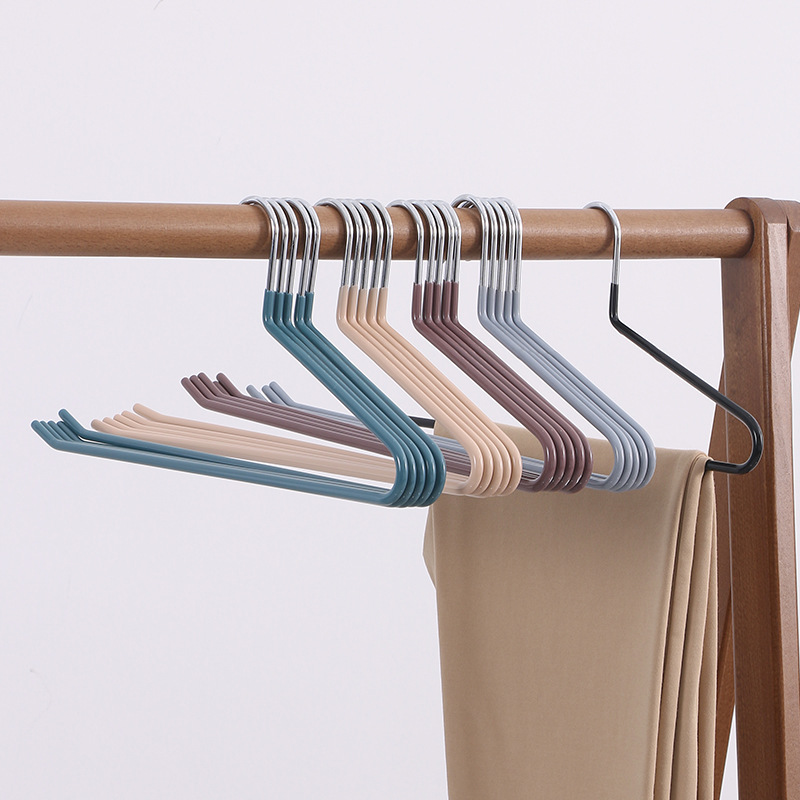Factory direct Z-type pants rack dip plastic seamless hanger dip plastic pants rack non-slip multi-purpose pants rack goose-type pants rack wholesale