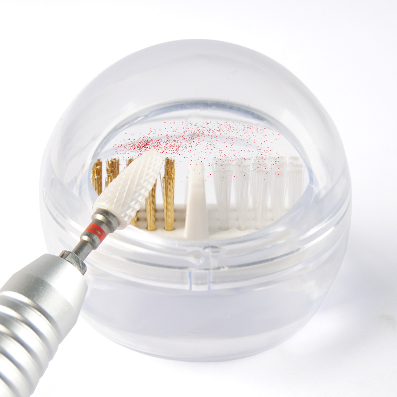 Nail grinding head cleaning ball does not run ash removable cleaning grinder grinding head nail tool grinding ball upgrade