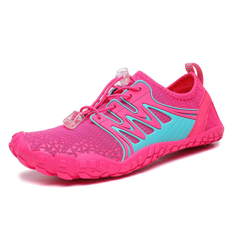 W-22 Men's and Women's Outdoor Beach Wading Shoes Swimming Shoes Spring and Summer Mesh Large Size Indoor Fitness Shoes Lightweight
