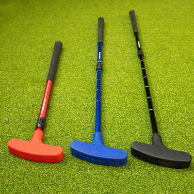 FunGreen Retractable clubs Adult kids Golf Double Pusher Golf kids clubs