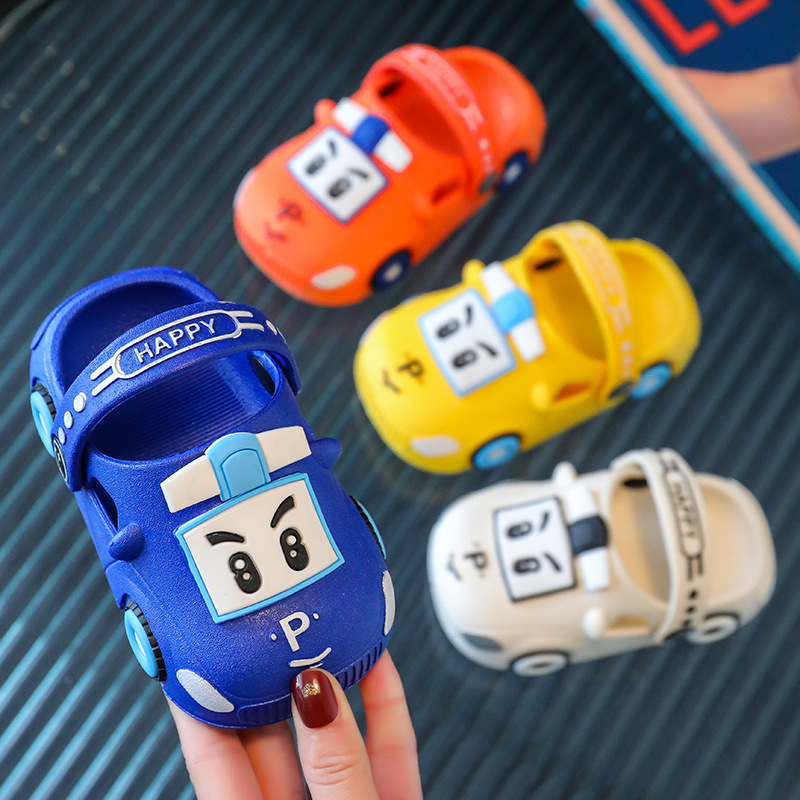 Baby's Cave Shoes Children's Slippers Summer Boys and Girls Infant Non-slip Soft Bottom Indoor Children's Sandals and Slippers for Children