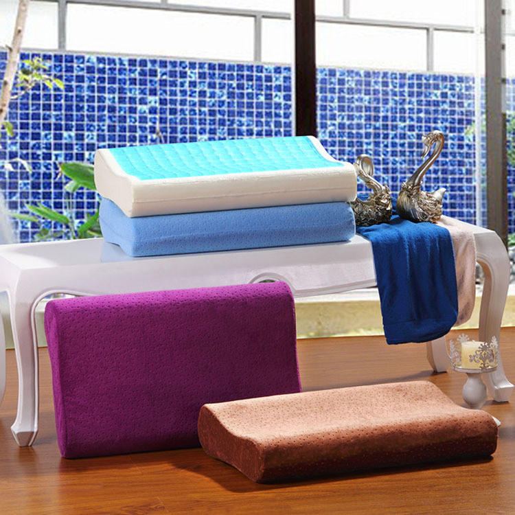 Memory pillow wavy pillow core for men and women adult home memory cotton cervical spine care pillow manufacturers wholesale foreign trade