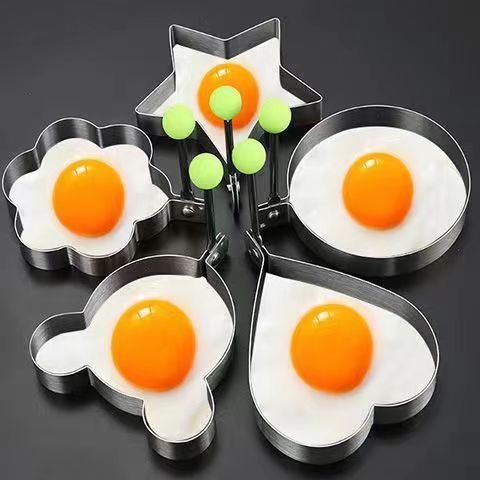Creative Stainless Steel Egg Fried Egg Fried Egg Fried Egg Ring Heart-shaped Mold