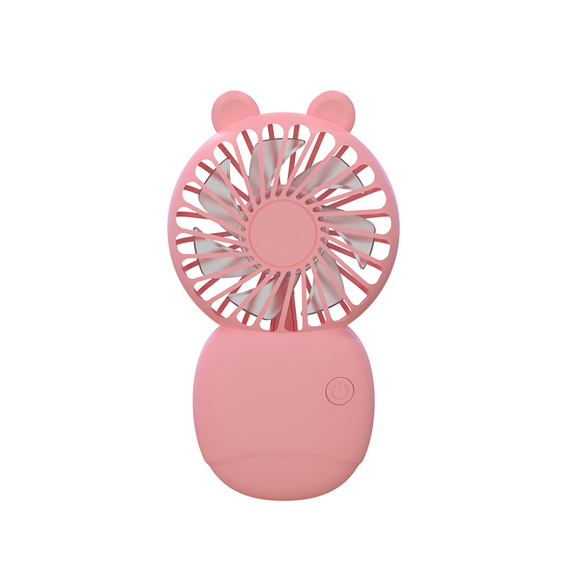 2023 new summer portable usb charging handheld fan cute pocket dormitory desktop mini fan