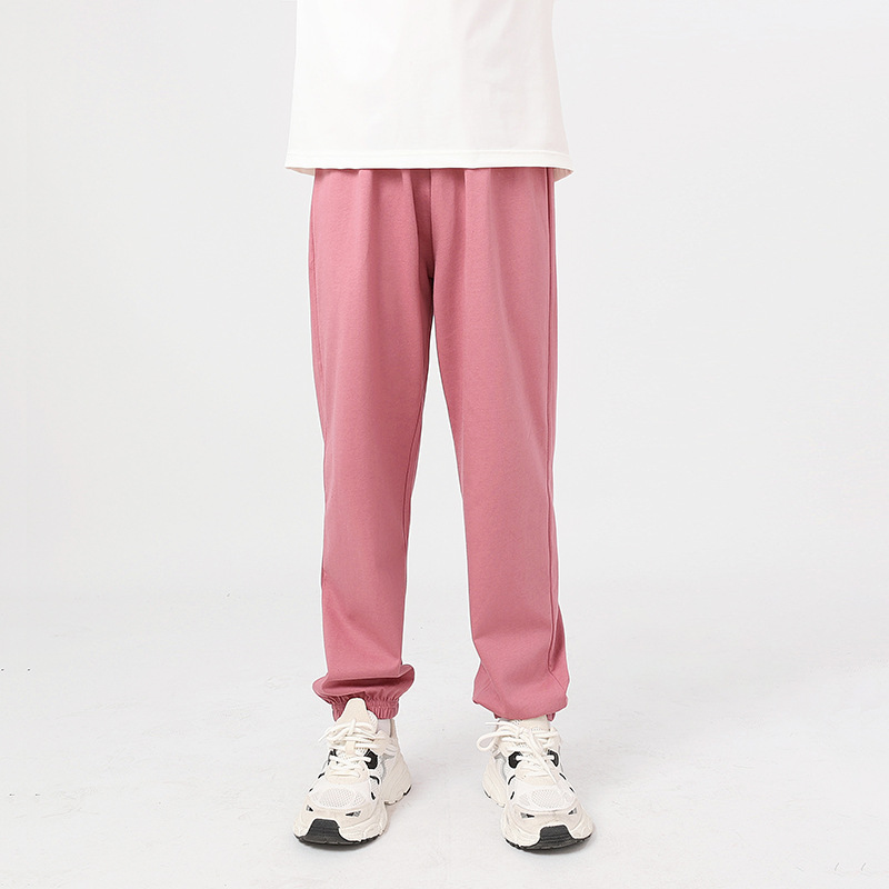Summer Korean children's pants thin children's mosquito pants girls knitted cotton sports pants boys pants wholesale