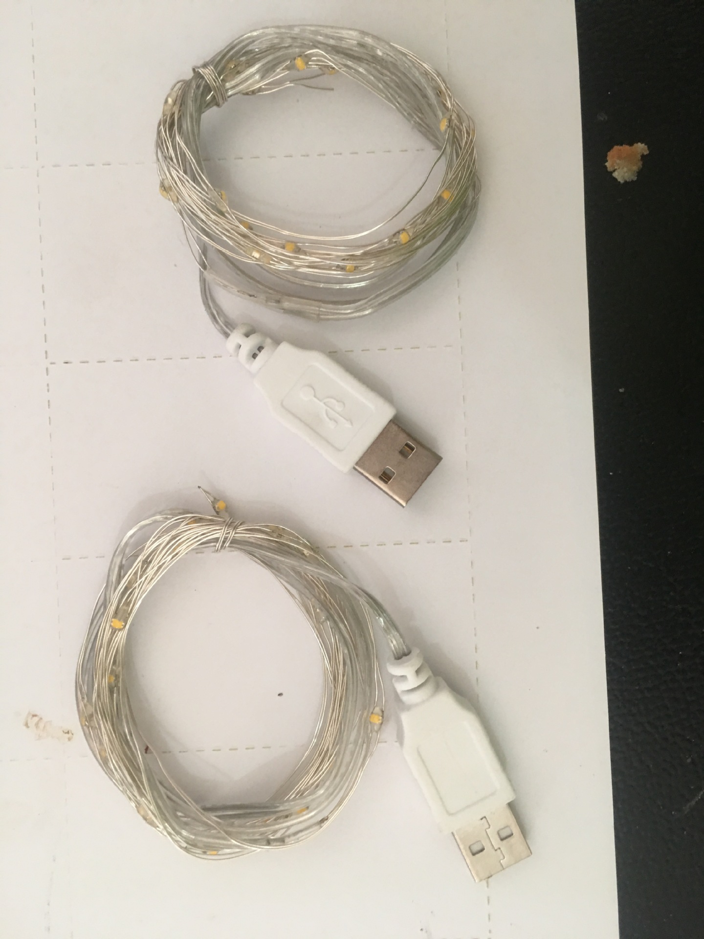 USB цветные гирлянды Светодиодные Праздничные огни Рождественская Свадьба Амазонка декоративные Звездные гирлянды USB медные проволочные огни
