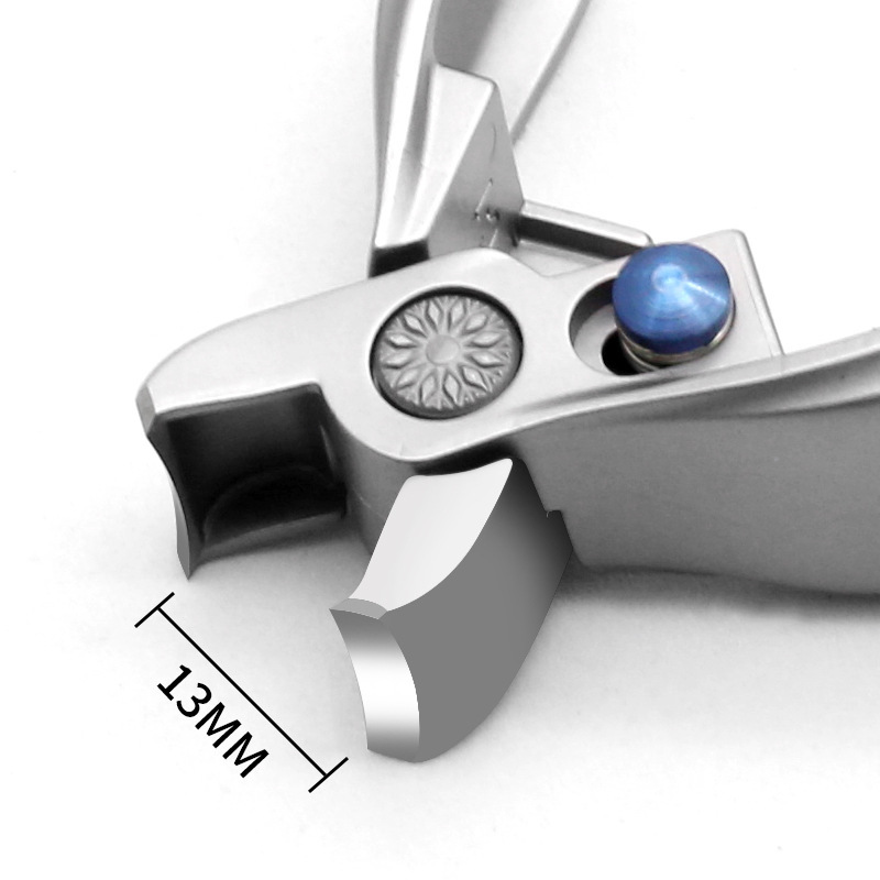 Nail Clippers large stainless steel high-end large opening wide mouth anti-splash nail clippers single set for home