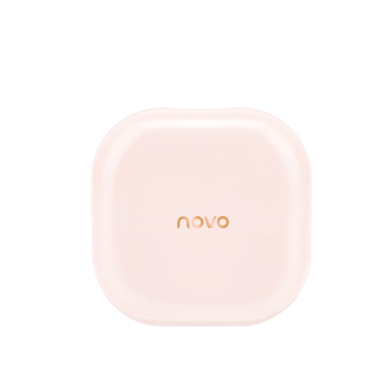 NOVO Feather Satin Luxury Makeup Powder Cake Oil Control Makeup Brightening Skin Color Makeup Powder Compact Portable Makeup Powder Cake