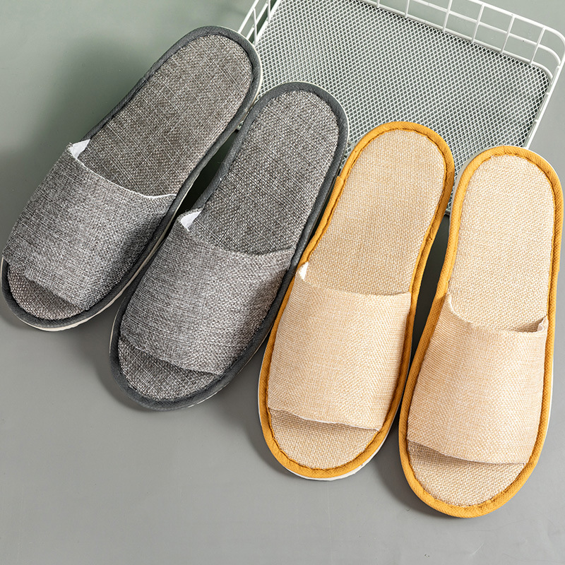 Disposable slippers hotel hotel homestay club home four seasons universal non-slip manufacturers 1000 double whole package wholesale