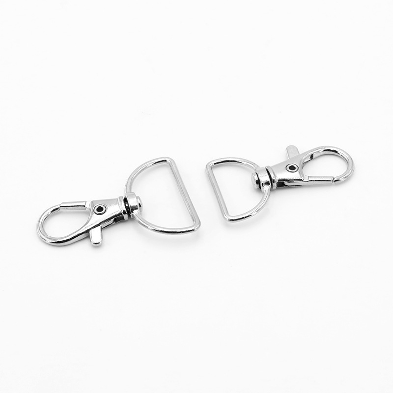 Zinc Alloy Fish Buckle Puppy Buckle Hanging Rope Accessories Pet Buckle Cross-border Luggage Electroplated Fish Eye Buckle Key Hanging