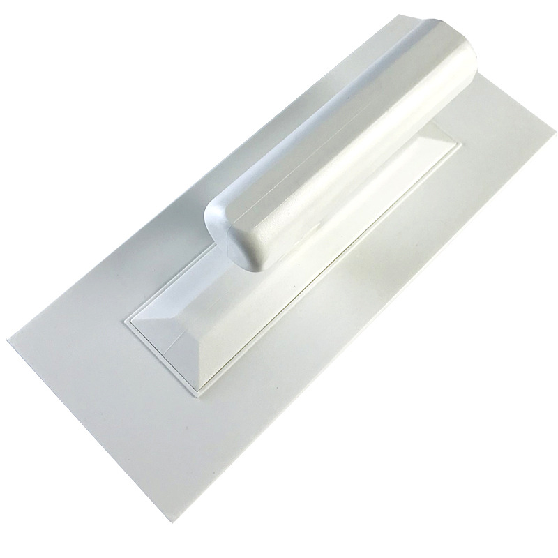 White right angle plastic batch knife factory wholesale Wall clothes Art paint tools complete collection diatom mud flat spatula light collecting knife