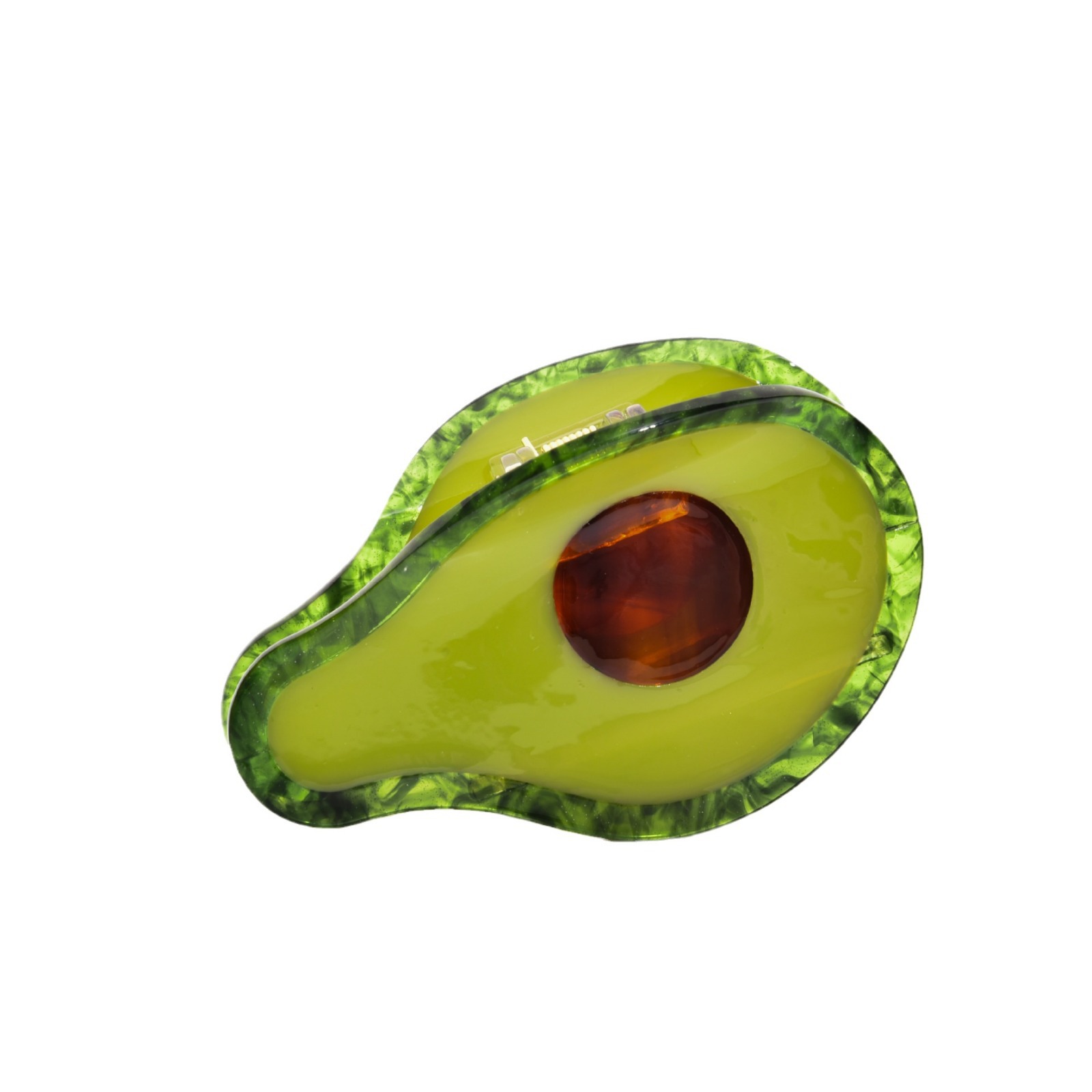 YHJ hair accessories New Design food hairpin peanut avocado acetate hair clip updo shark clip hair grip_voghion.com