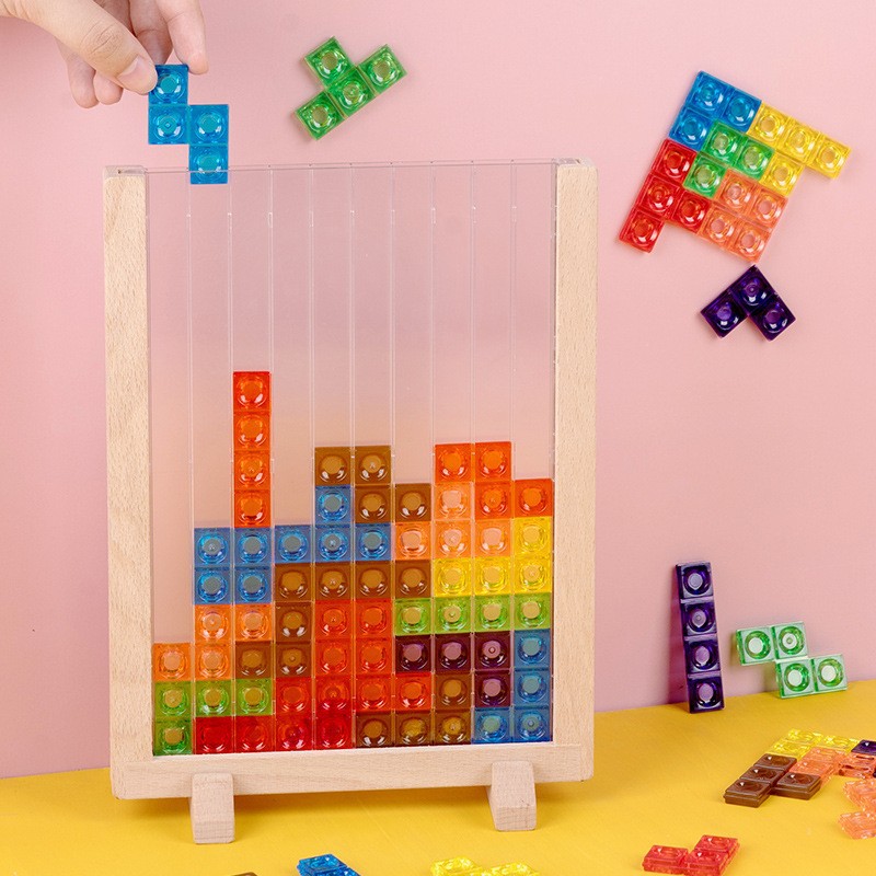 Children's Assembled Building Blocks Big Particles Day and Night Rabbit Baby Boys Early Education Educational toys Wholesale toys