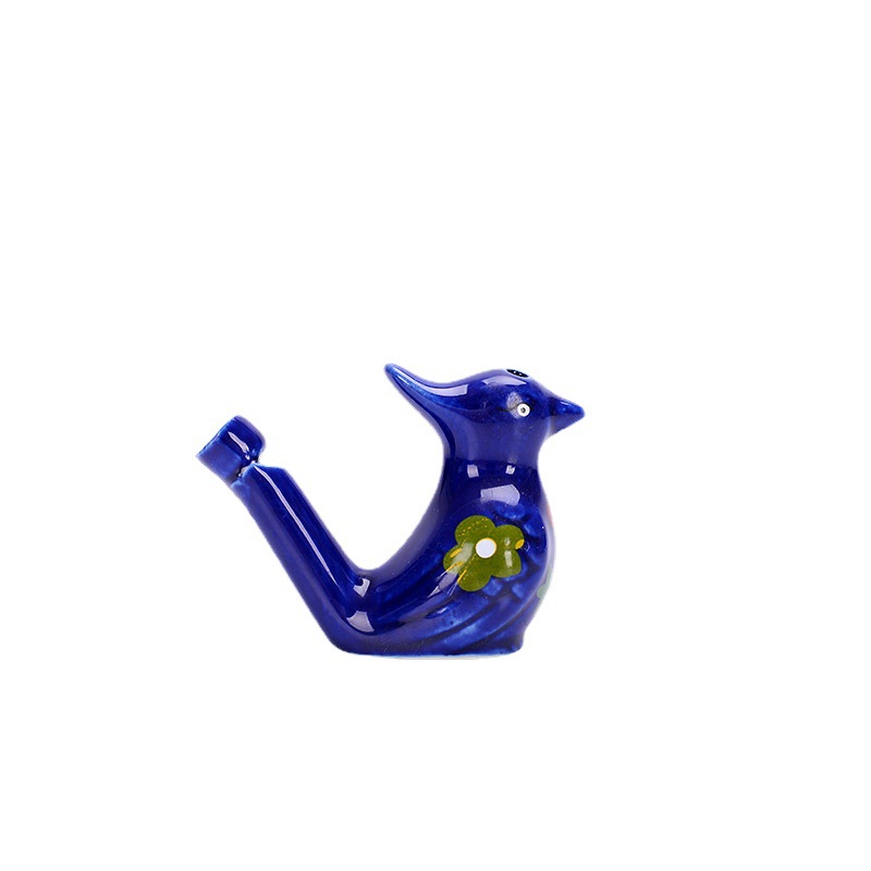 Ceramic Waterbird Whistle Color Glaze with Rope New Stall Bird Whistle Water Whistle Tourist Scenic Spot Hot Selling Crafts
