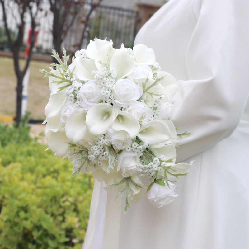 オフィスカルチャー ビジネス会議、イベント、結婚式などのさまざまな機会に適した手持ちの花|undefined