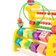 Wooden cartoon animal fruit round beads children's early education educational building blocks baby hand-eye coordination exercise educational toys