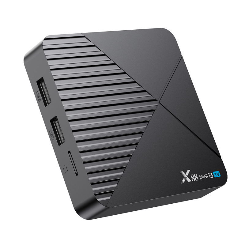 X88 MINI 13 ATV Android приставка rk3528 Android 13 двойной Wi-Fi Bluetooth TVBOX 4G/64