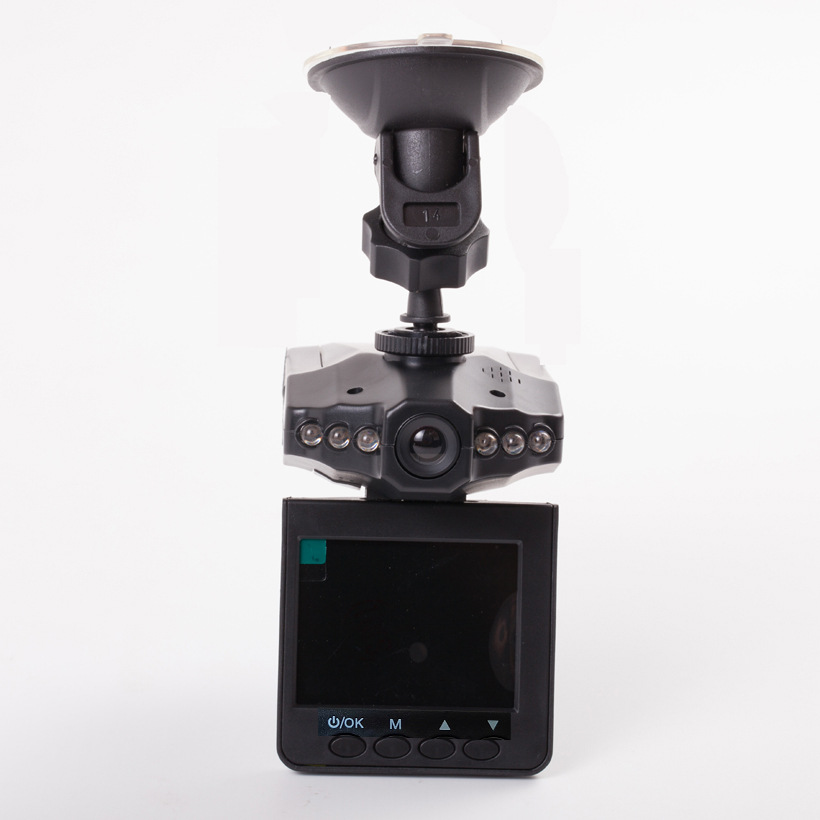 Cross-border car-carrying aircraft head driving recorder standard definition 1080p wide-angle rotatable car insurance gifts