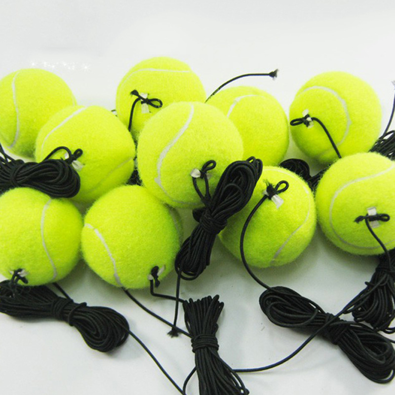 Factory wholesale with rope training game tennis training Square fitness swing ball with line single tennis