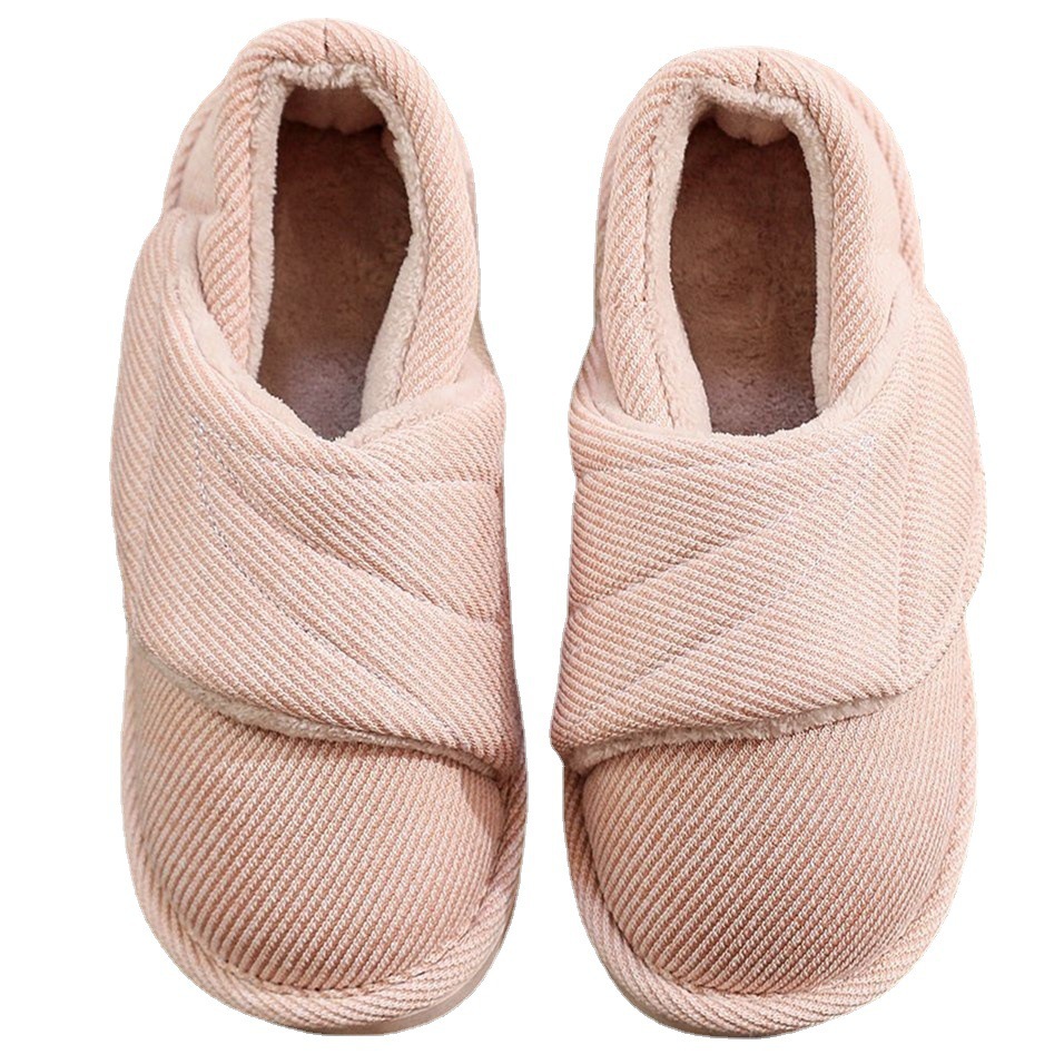 Extra Large Size Knitted Material Adjustable Size Velcro Memory Foam Spring Summer Autumn Winter Four Seasons Extra Large Size Moon Shoes Yama